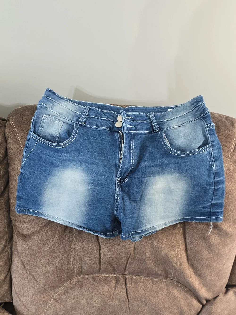 Women's Blue Denim Shorts